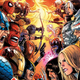 The cover of Avengers vs X-Men, which will probably never happen on screen. Image: Marvel Comics